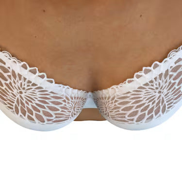 It lays flat against my body